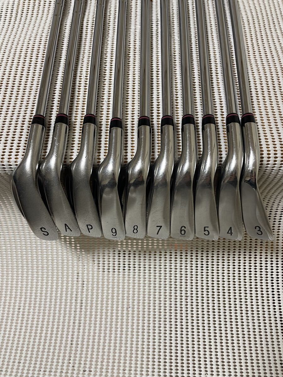 左 (10本) ONOFF 2004 NS PRO 850GH R 管理番号00031 オノフ アイアンセット ダイワゴルフ 3-S_画像5