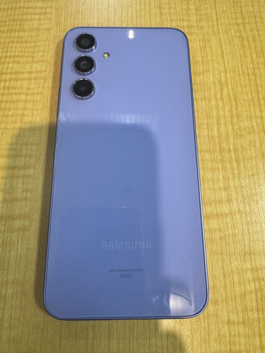 [ превосходный товар ]Galaxy A54 au SIM свободный SCG2 один владелец - Sam violet 