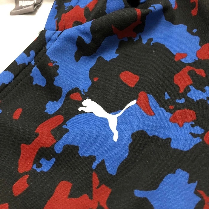新品! 【PUMA(プーマ)】レディース クロップト カモフラ スウェット パーカー_画像5