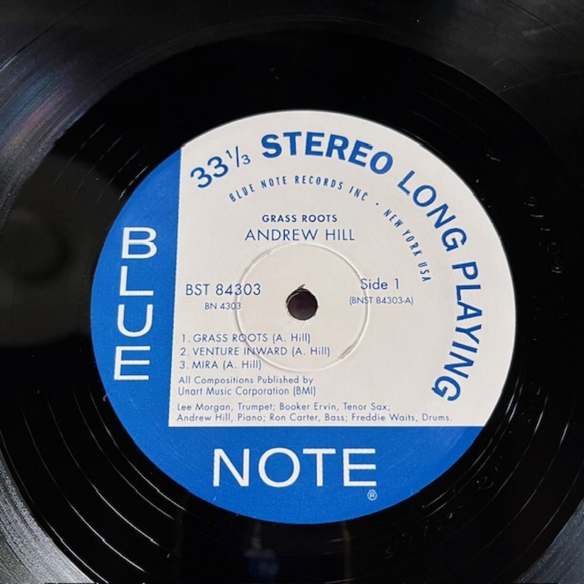 ★US盤 BLUE NOTE / シュリンク付き美品！ANDREW HILL『GRASS ROOTS』アンドリュー・ヒル / LEE MORGAN / BOOKER ERVIN / ブルーノート_画像3