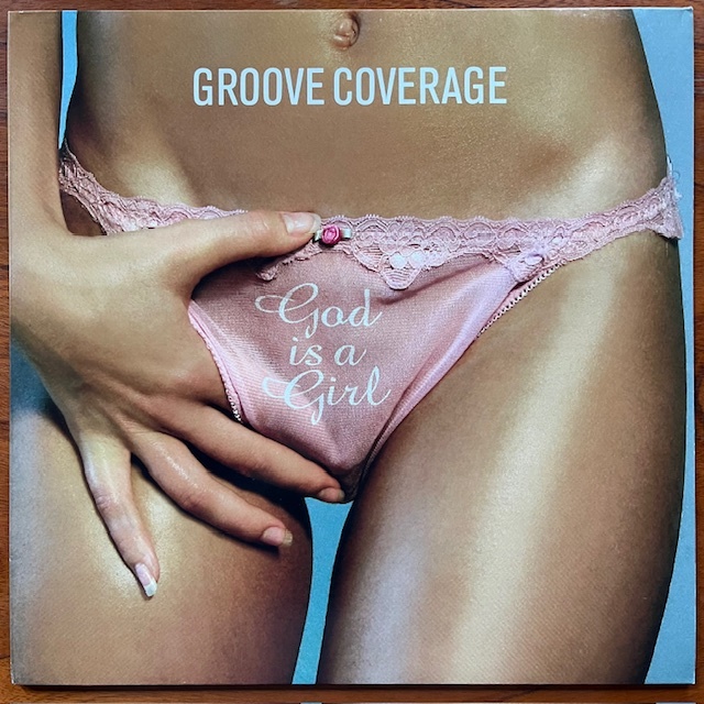 2枚セット！激レア秘宝盤！エロジャケ！特に青パンツREMIXESは超レアです！独 ORIG. / GROOVE COVERAGE『GOD IS A GIRL』CHEESECAKE _画像2