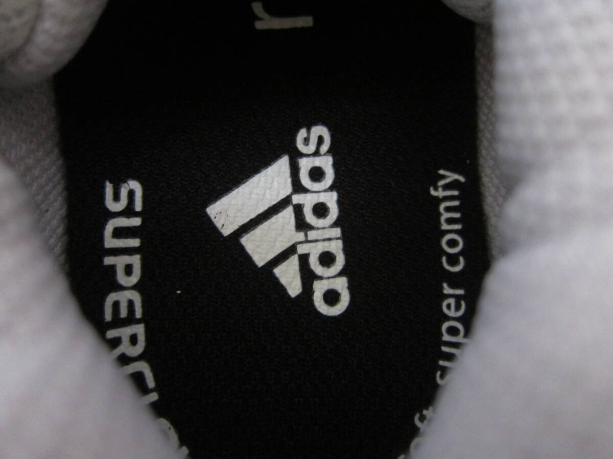 未使用？　adidas Galaxy 2（アディダス ギャラクシー２）[AQ2897]　2016年製　ホワイト 白白　　22.5㎝ US4.5　　※通学用にも！　ok2510D_画像6