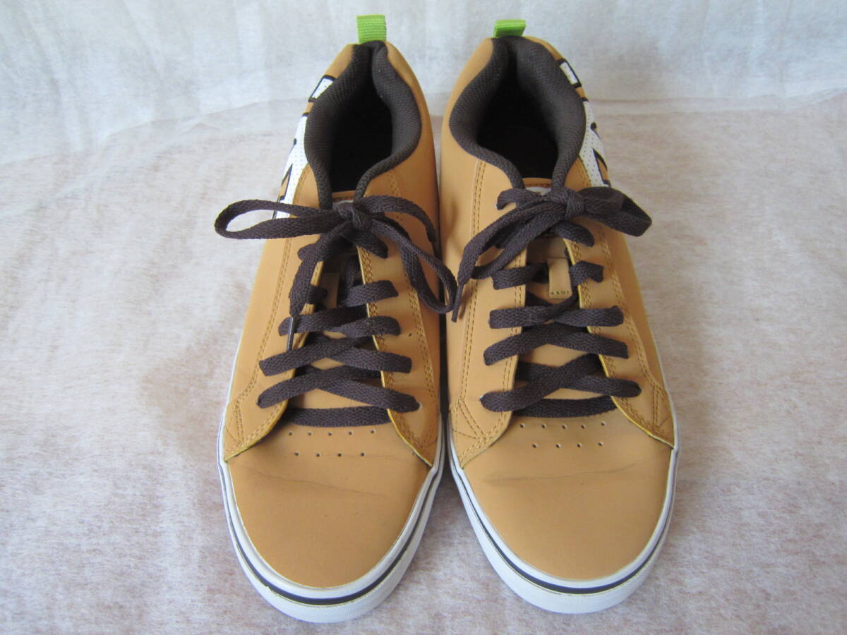 DC SHOES(ディーシーシューズ) スニーカー 茶 26.5㎝ ok2511C_画像1