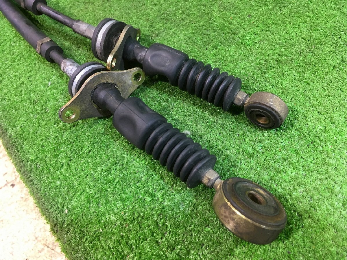 ｒ管理79131 H15 アコード CL7 ユーロR 】★ K20A 6MT 6速マニュアル シフトレバー シフトワイヤー ★_画像9