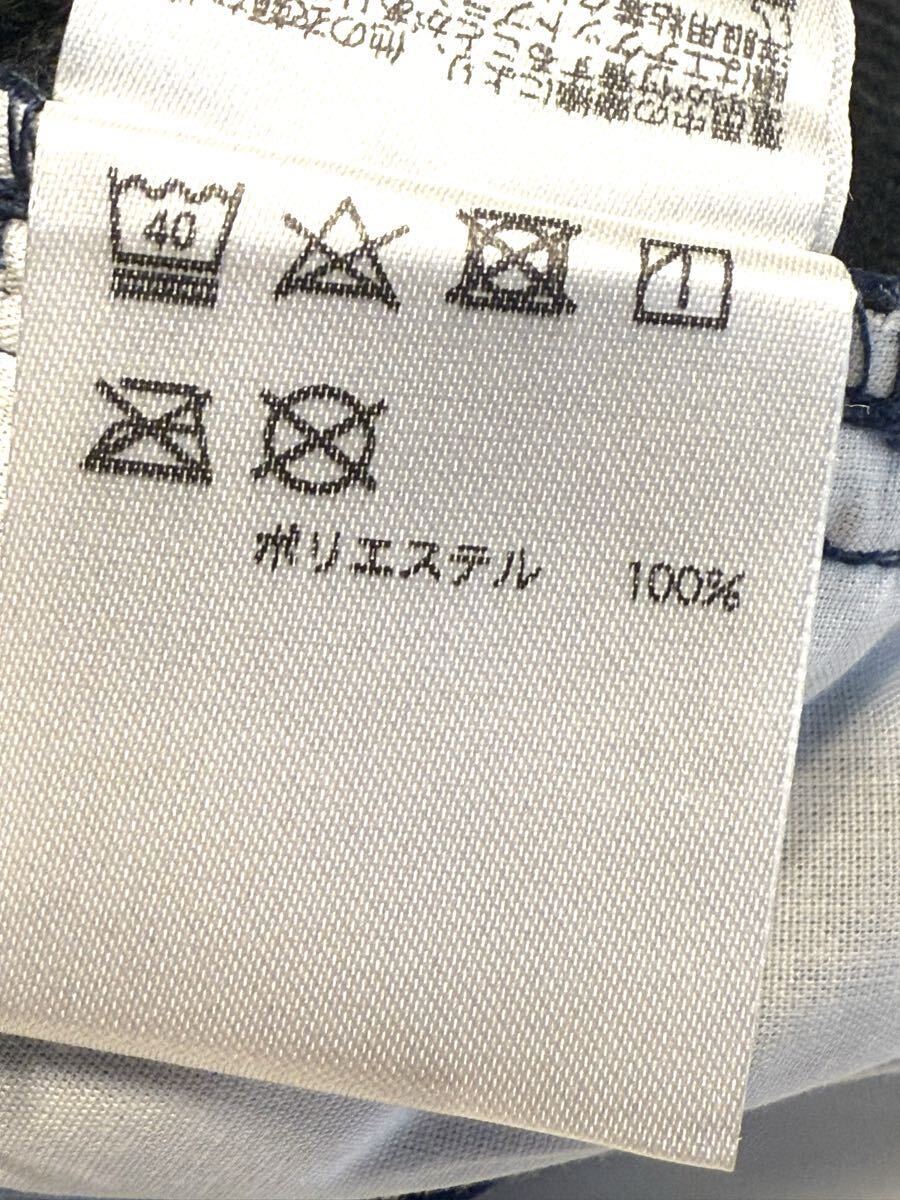 (送料無料)新品未使用品 marie claire マリ・クレール ボンディング9分丈 ☆カラー ネイビー☆サイズM ウエスト64〜70㎝、股下 約70㎝_画像8