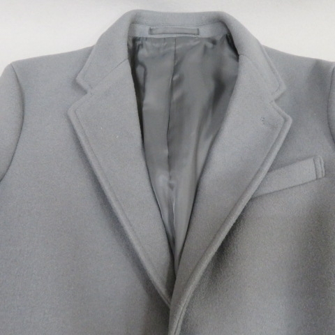 YSS6337★A DAY IN THE LIFE/ユナイテッドアローズ チェスターコート S グレー 未使用★A_画像3