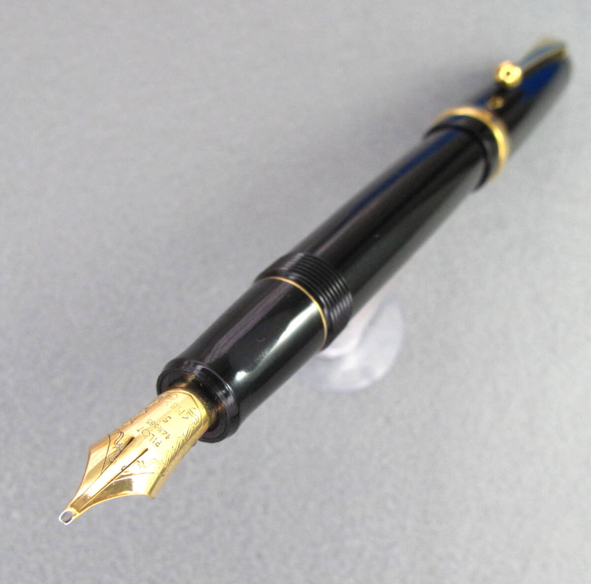 珍品！ ベスト型　古い カスタム74　ミュージックニブ　パイロット 万年筆　☆送料無料☆　1993年　PILOT CUSTOM74　簡易洗浄済み / (2-1)_画像1