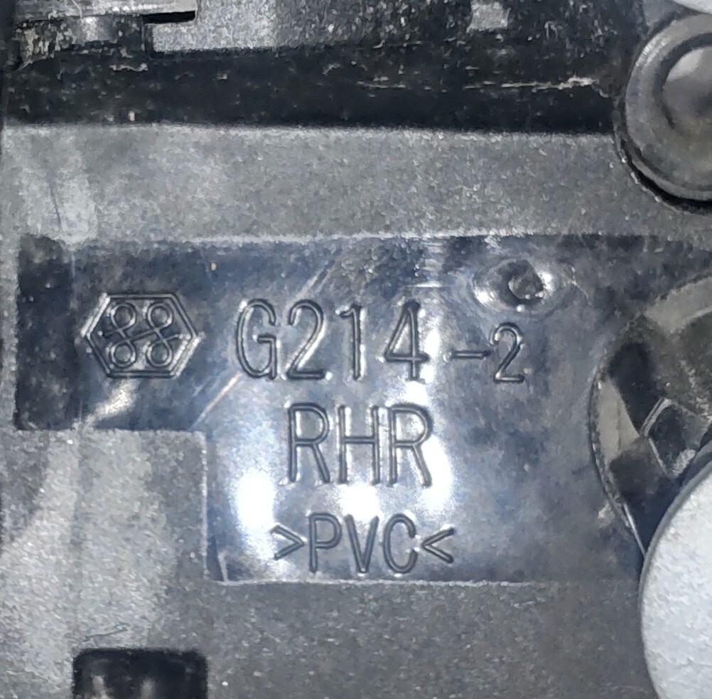 右 ドアミラー トヨタ ポルテ X NSP140 H25/6 8S1 ライトブルーマイカメタリック 87910-52E60 中古 17001248_画像8