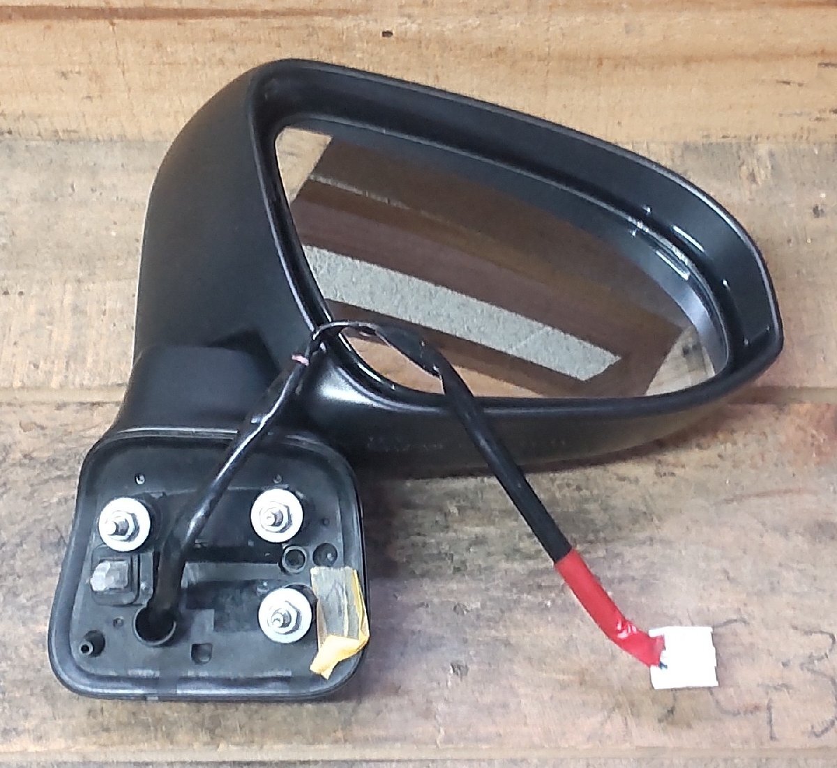 右 ドアミラー トヨタ ポルテ X NSP140 H25/6 8S1 ライトブルーマイカメタリック 87910-52E60 中古 17001248_画像1