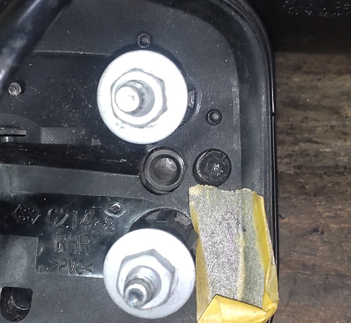 右 ドアミラー トヨタ ポルテ X NSP140 H25/6 8S1 ライトブルーマイカメタリック 87910-52E60 中古 17001248_画像7