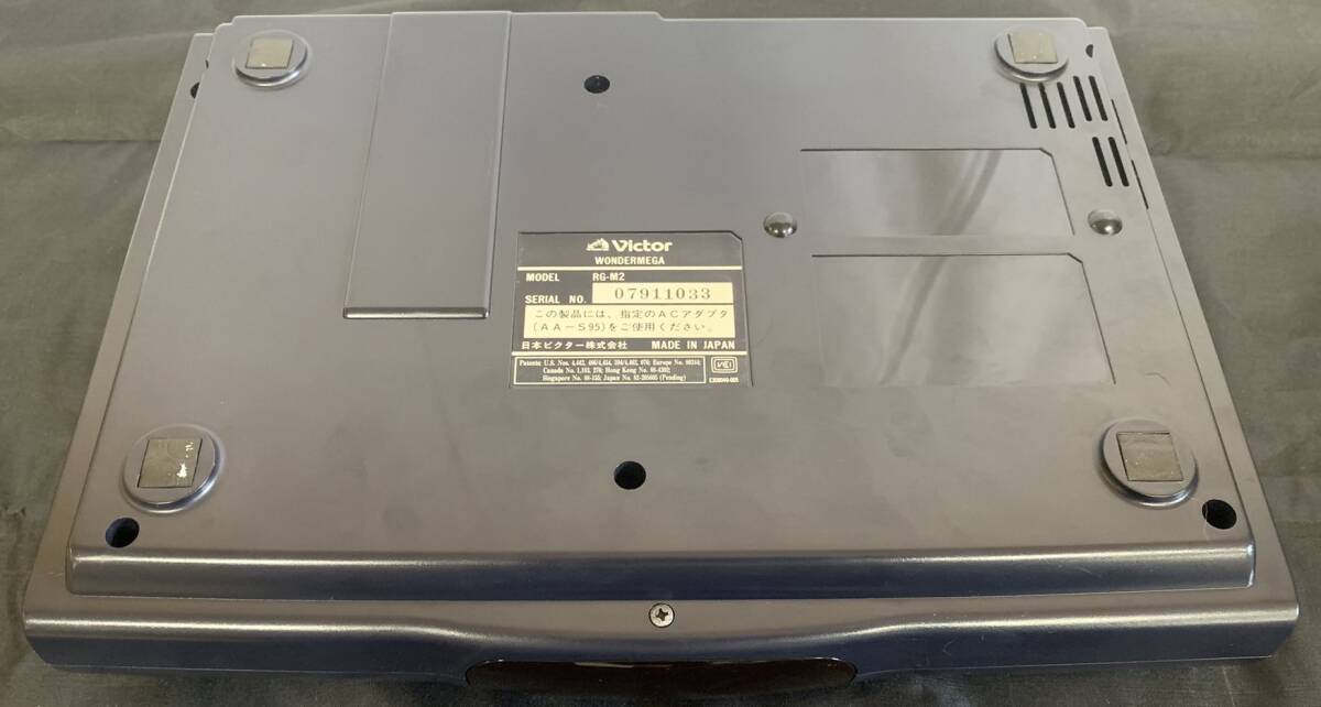 激レア☆ ワンダーメガ M2 本体ビクター版（RG-M2） メガドライブ MD 動作良好★☆おまけソフト有り　レトロゲーム機　Victor_画像5