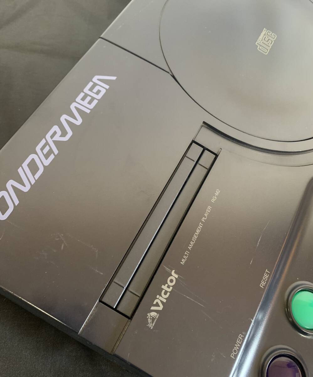 激レア☆ ワンダーメガ M2 本体ビクター版（RG-M2） メガドライブ MD 動作良好★☆おまけソフト有り　レトロゲーム機　Victor_画像6