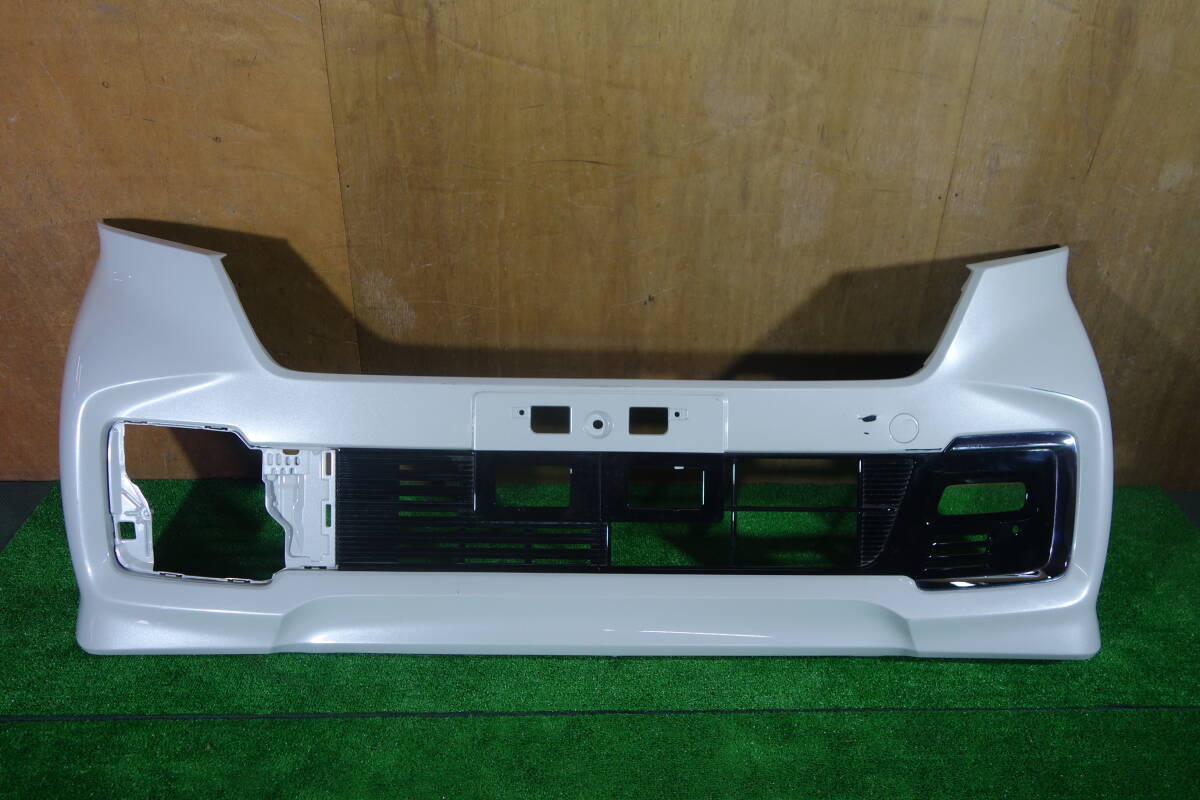 21270 JF3 / JF4 N-BOXカスタム フロントバンパー +ロアグリル NH883P パール 71101-TTA-J200_画像1