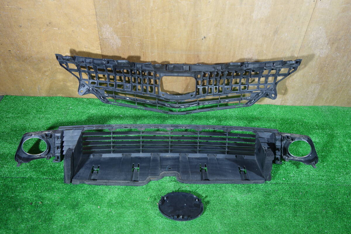 21314　軽傷 ZVW40 前期 プリウスα 純正 グリル + ロアグリル　53101-47010_画像2