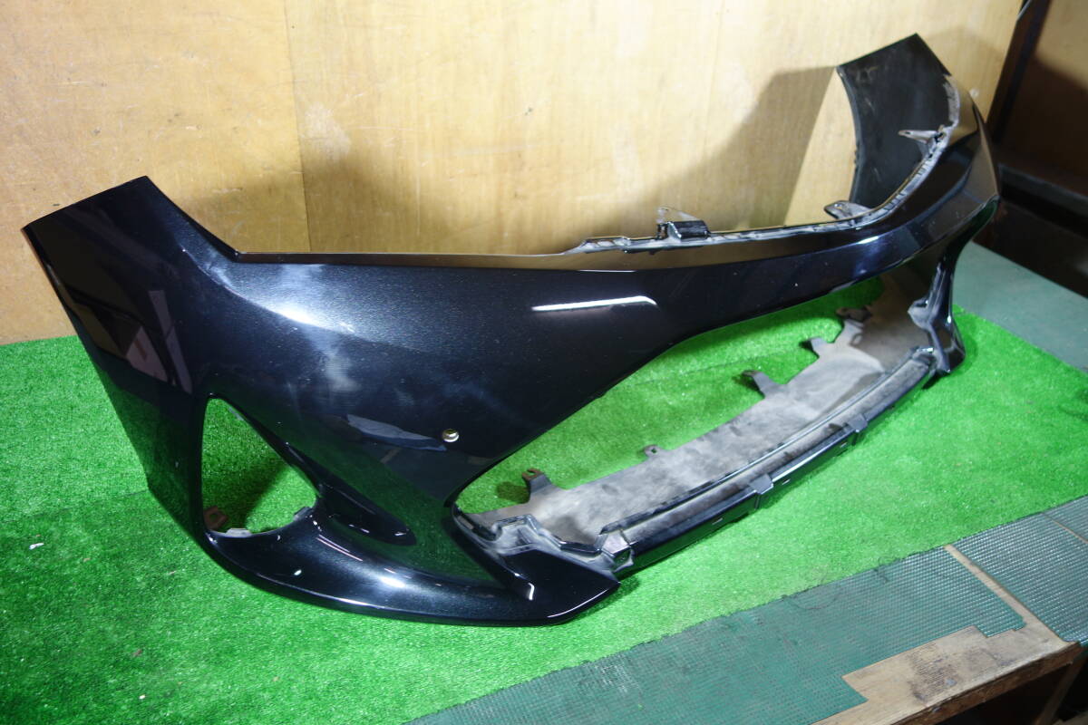 21368　ZRE162 NRE161 NKE165 後期 フィールダー　フロントバンパー 209 黒 52119-12G40_画像3