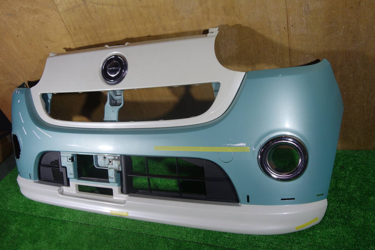 21369　LA800S ムーヴキャンバス　フロントバンパー ＋ 付属品 ミント／パール 52119-B2C80_画像2