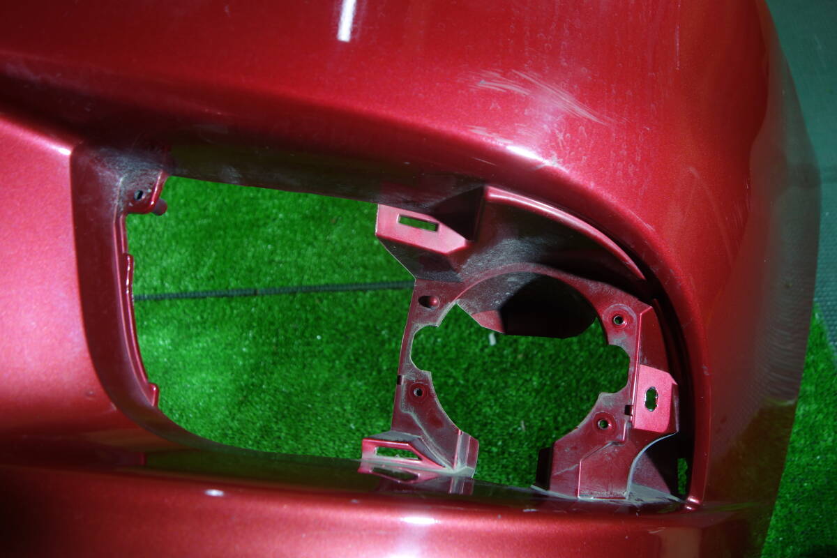 21373　CY4A CX4A ギャランフォルティス ラリーアート フロントバンパー 赤Ｍ　6400B500_画像6