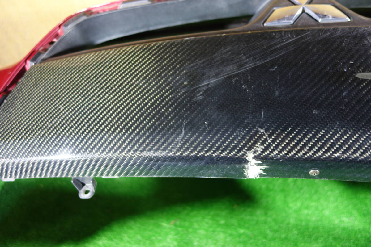 21373　CY4A CX4A ギャランフォルティス ラリーアート フロントバンパー 赤Ｍ　6400B500_画像5