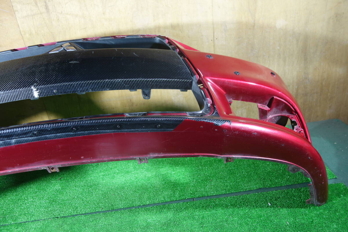 21373　CY4A CX4A ギャランフォルティス ラリーアート フロントバンパー 赤Ｍ　6400B500_画像8