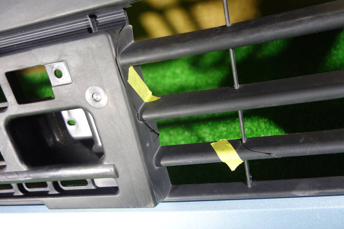 21384　MH35S MH55S ワゴンＲ　フロントバンパー　＋上下グリル ZJH 水色 71711-63R0_画像6