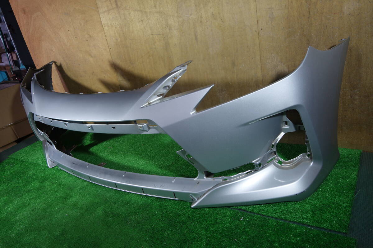 21386　GRX130 後期 マークＸ　G's/GRスポーツ　フロントバンパー シルバー 52119-22B70_画像2