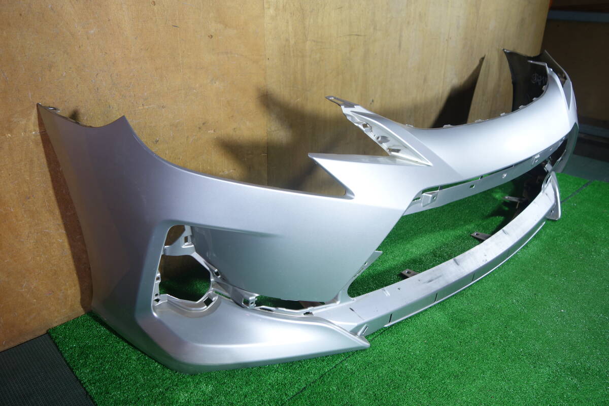 21386　GRX130 後期 マークＸ　G's/GRスポーツ　フロントバンパー シルバー 52119-22B70_画像3