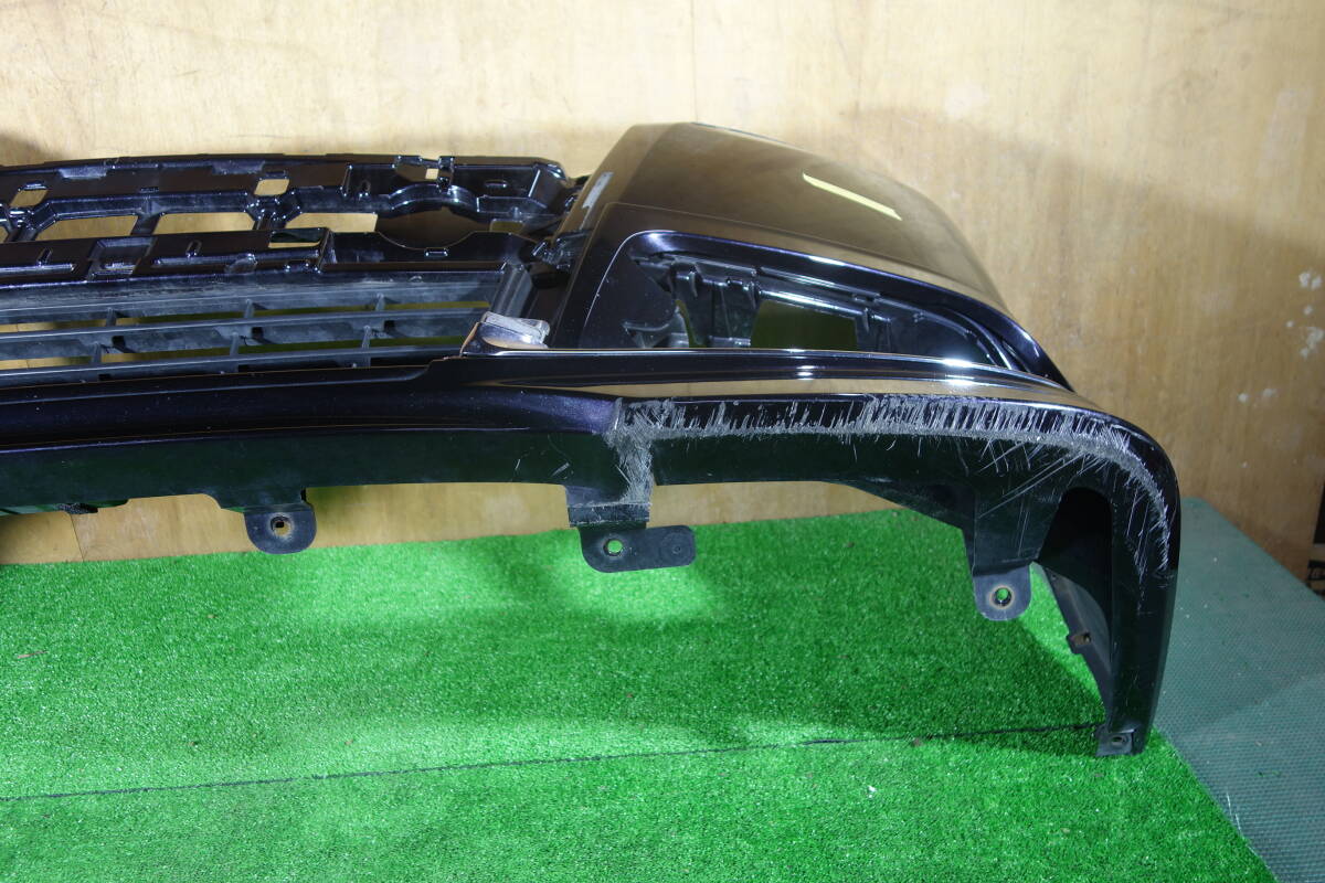 21393　ZRR80G 前期 エスクァイア フロントバンパー ＋ ＯＰスポイラー 220 黒紫　52119-28G70_画像6