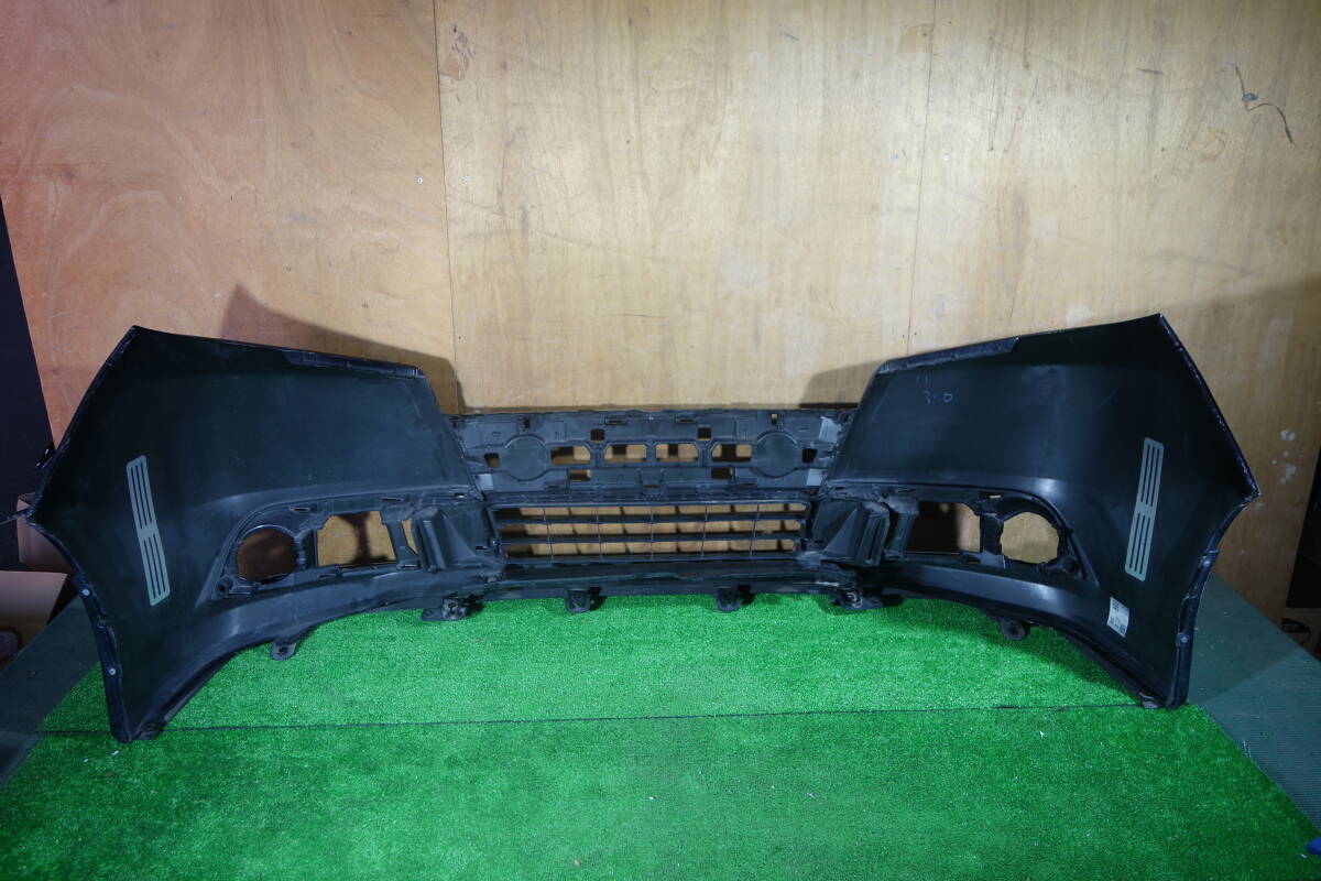 21393　ZRR80G 前期 エスクァイア フロントバンパー ＋ ＯＰスポイラー 220 黒紫　52119-28G70_画像8