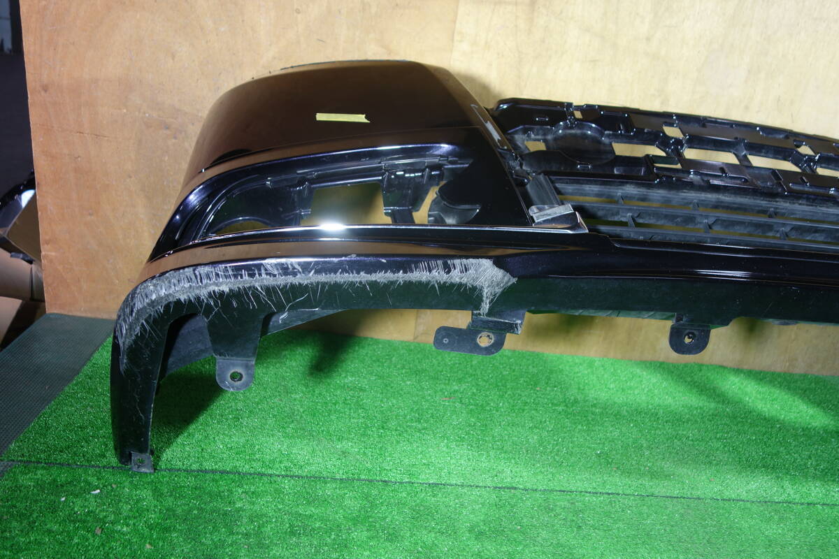 21393　ZRR80G 前期 エスクァイア フロントバンパー ＋ ＯＰスポイラー 220 黒紫　52119-28G70_画像7