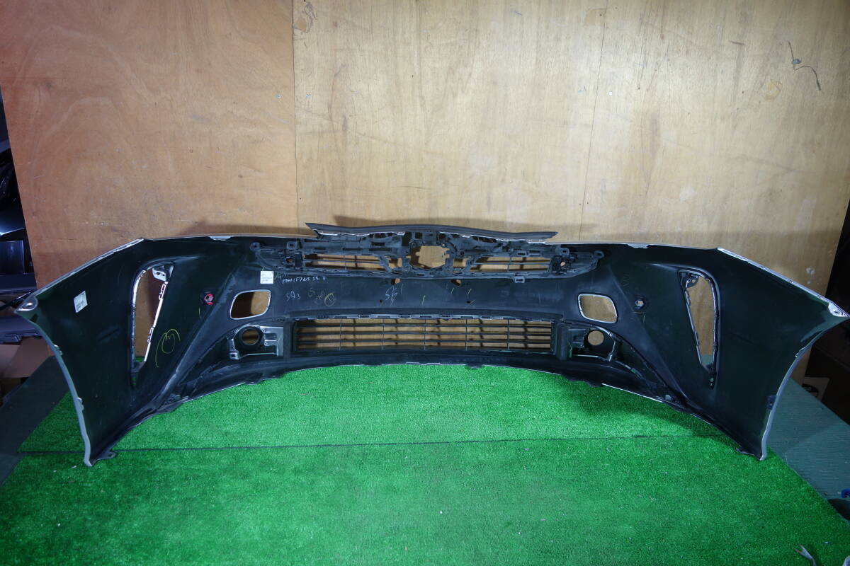 21395 ZVW51 (後期) プリウス フロントバンパー +上下グリル 1F7 シルバー 52119-47740_画像10