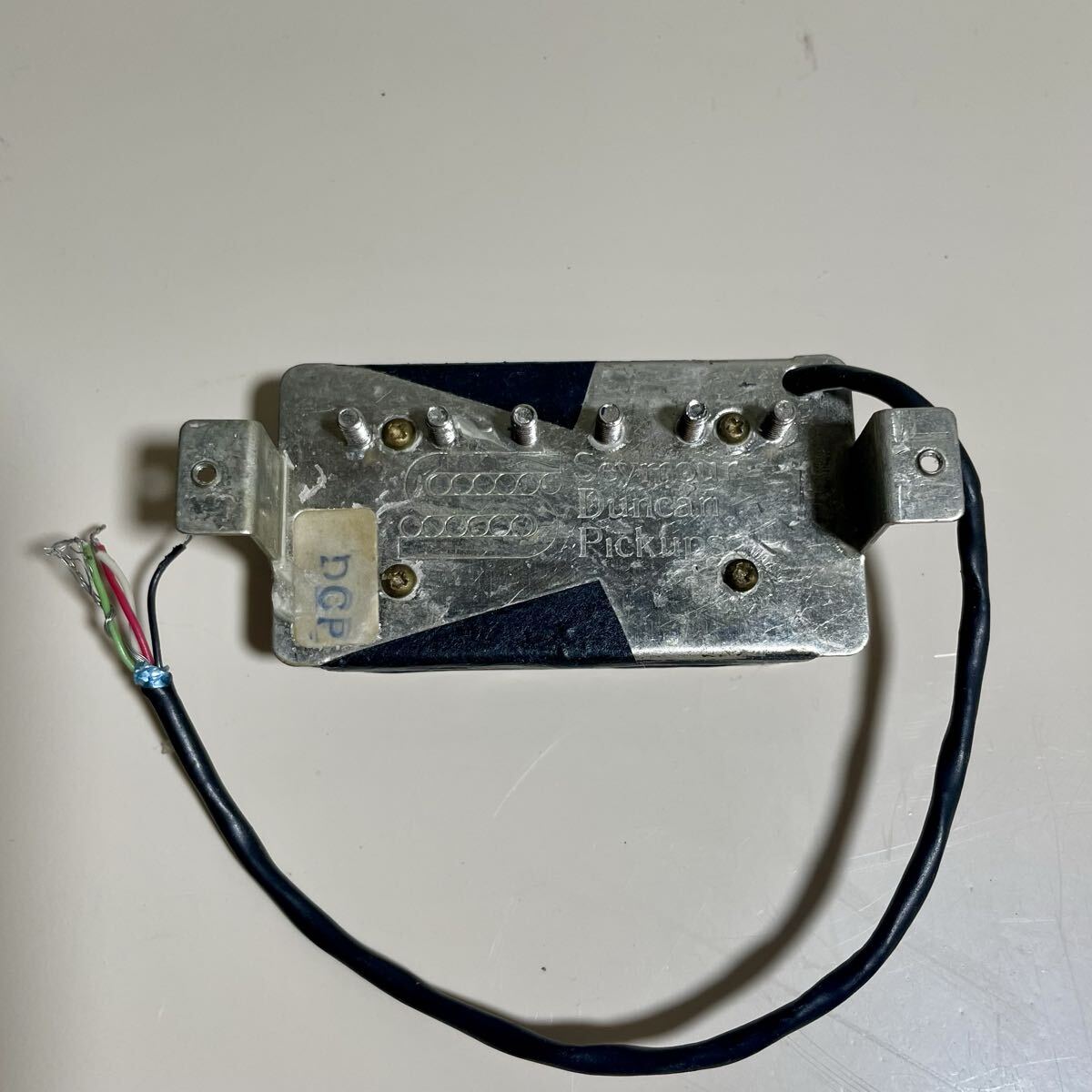 【1円スタート即決あり】希少80年代 Seymour Duncan SH-5 Custom (DCP)ゼブラ ダンカン デカロゴ スタンプシール/マイケルシェンカー EVH_画像5