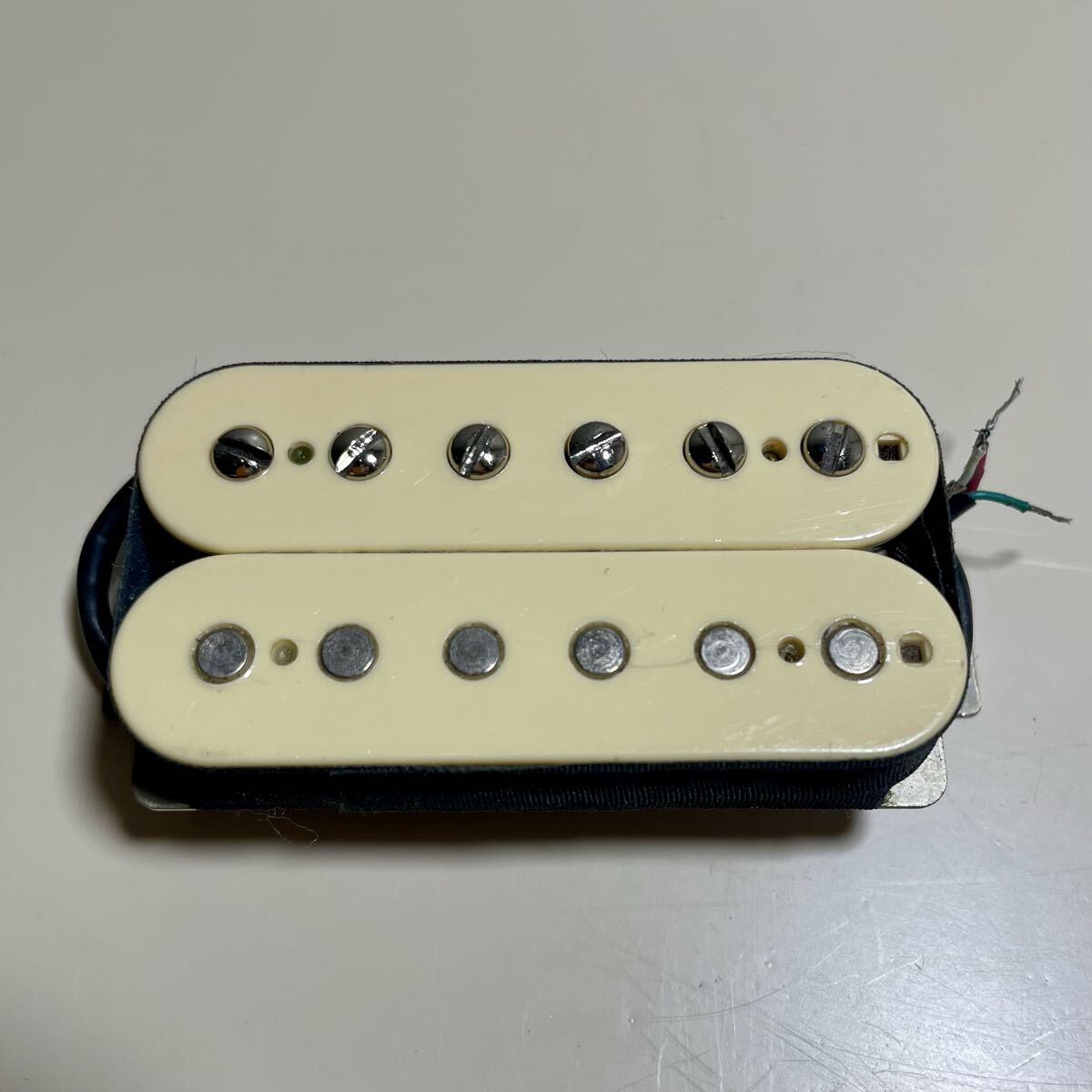 【1円スタート即決あり】激レアSeymour Duncan SH-1n 59n 超希少ダブルクリーム ダンカン アランホールズワースEVHブラウンサウンドPAF_画像1