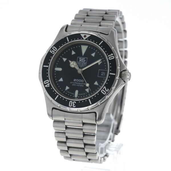 タグホイヤー TAG HEUER プロフェッショナル 2000 ダイバー 973.006 クオーツ メンズ 腕時計 【xx】【中古】4000020801700873_画像2