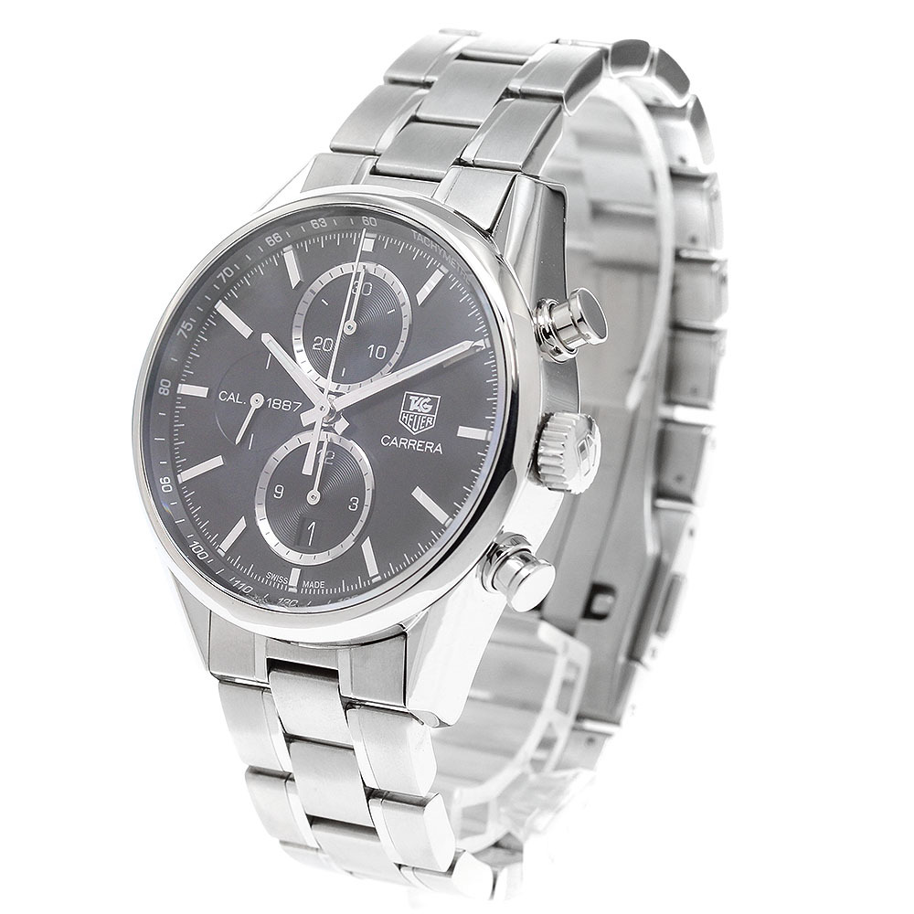タグホイヤー TAG HEUER CAR2110-3 カレラ デイト クロノグラフ 自動巻き メンズ _917314_画像2