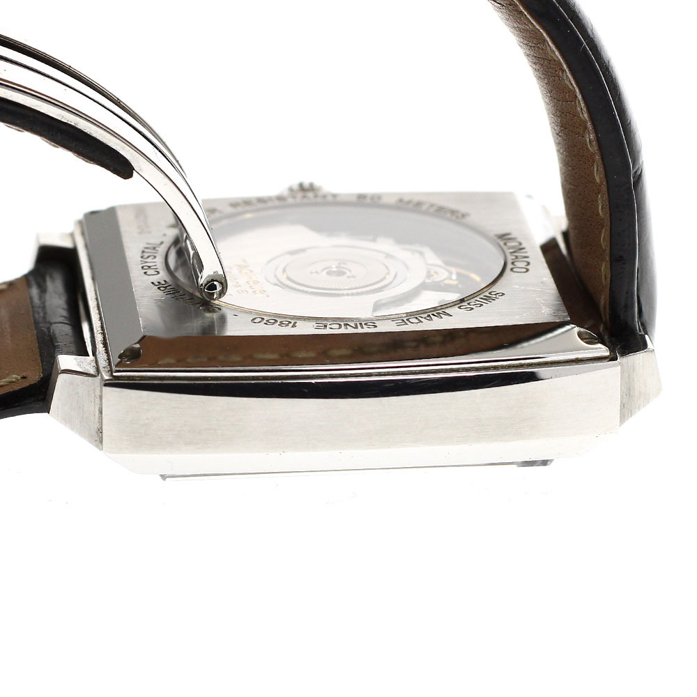 タグホイヤー TAG HEUER WW2110-0 モナコ デイト 自動巻き メンズ 保証書付き_919332_画像5