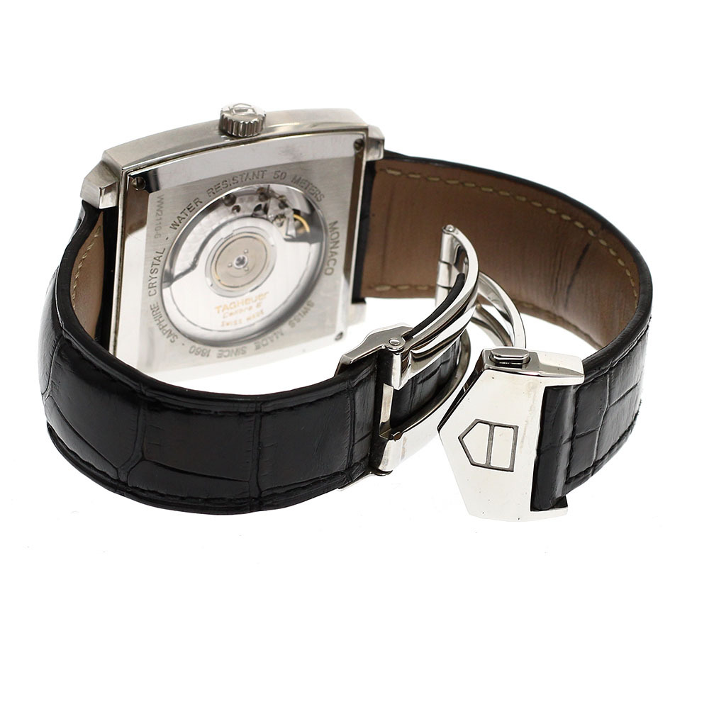 タグホイヤー TAG HEUER WW2110-0 モナコ デイト 自動巻き メンズ 保証書付き_919332_画像6