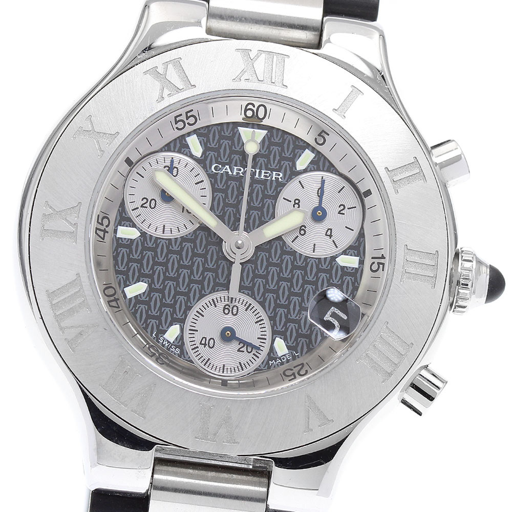 ремень есть перевод Cartier CARTIER W10125U2 Chronoscaph Date кварц мужской _917483 ремень есть перевод Cartier CARTIER W10125U2 Chronoscaph Date кварц мужской _917483