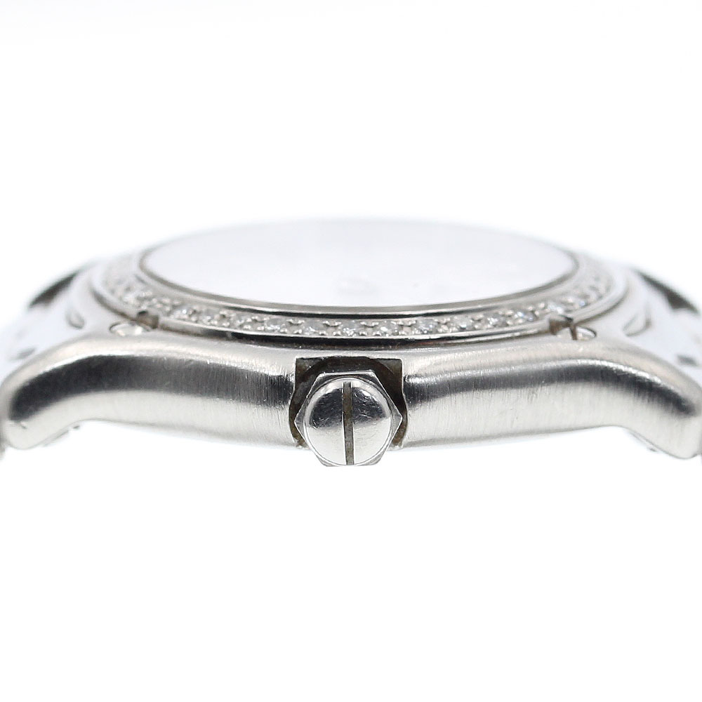 エベル EBEL E9157114 クラシックウェーブ ダイヤベゼル クォーツ レディース 箱・保証書付き_919237_画像5