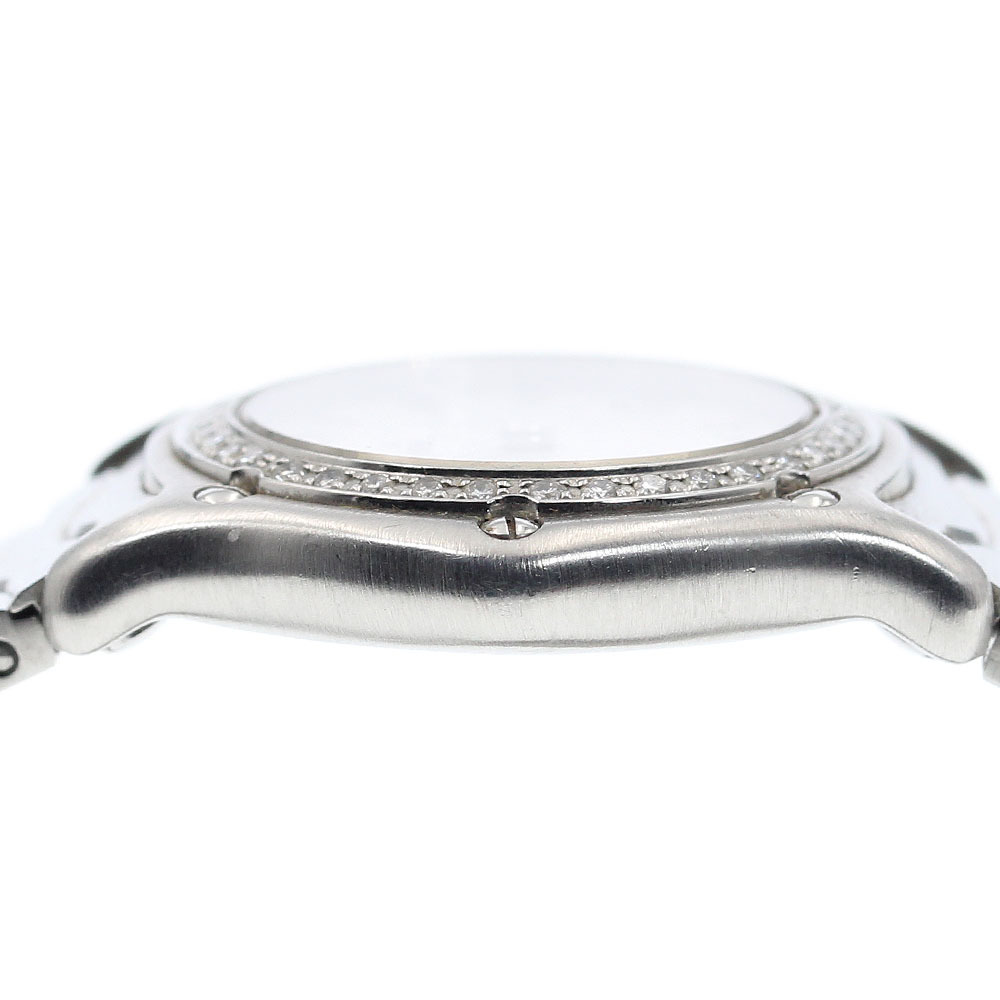 エベル EBEL E9157114 クラシックウェーブ ダイヤベゼル クォーツ レディース 箱・保証書付き_919237_画像6