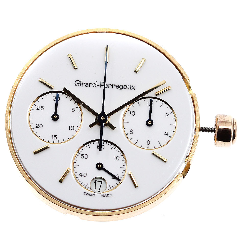 ジラール・ペルゴ GIRARD PERREGAUX cal.810-015 スモールセコンド ムーブメント クォーツ メンズ 良品 _I-187_画像1