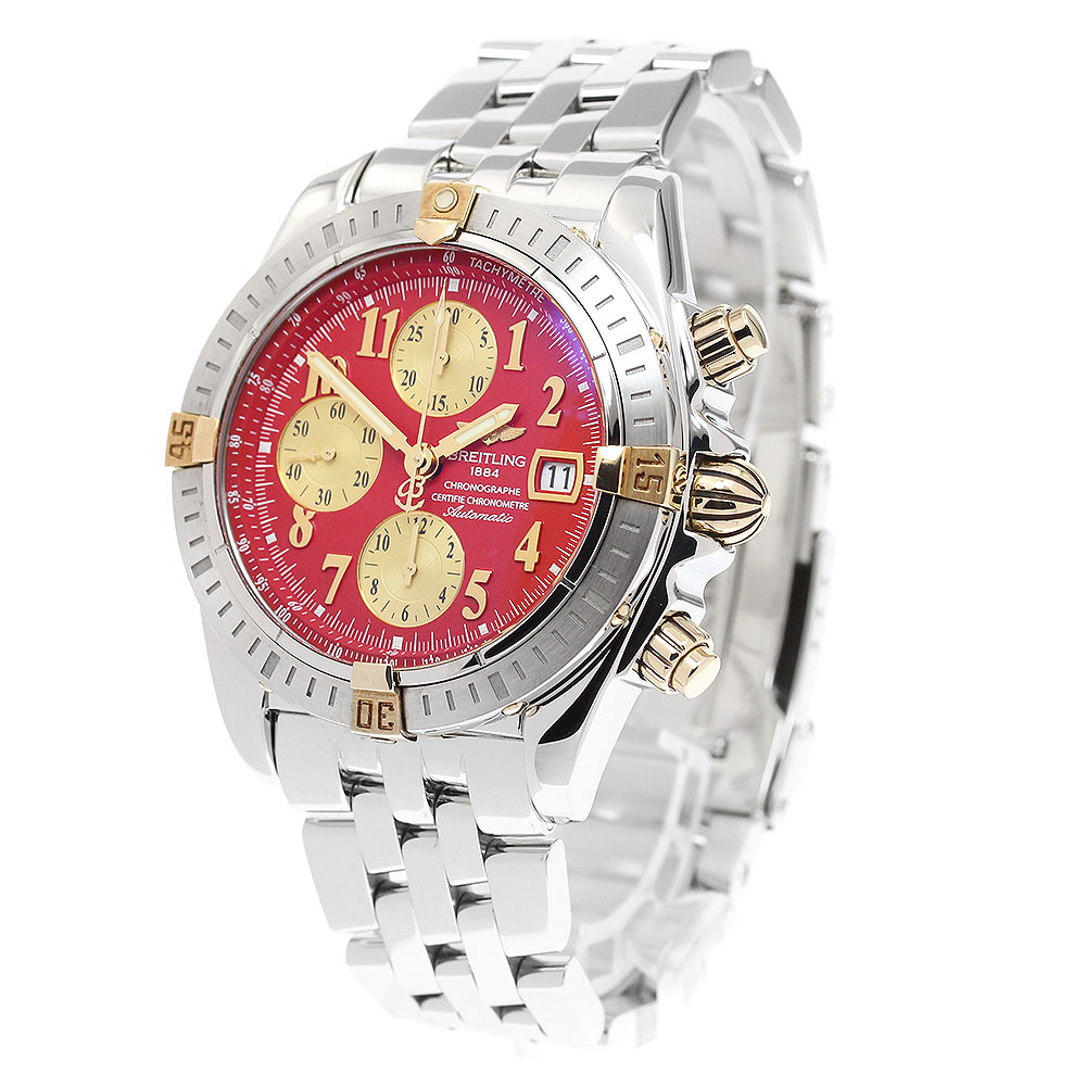 ブライトリング BREITLING B13356 クロノマットエボリューション デイト 自動巻き メンズ 良品 保証書付き_918690_画像3