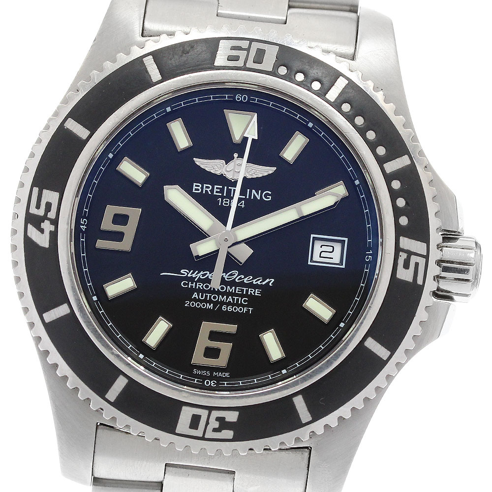 ブライトリング BREITLING A17391 スーパーオーシャン 44 デイト 自動巻き メンズ _920681_画像1