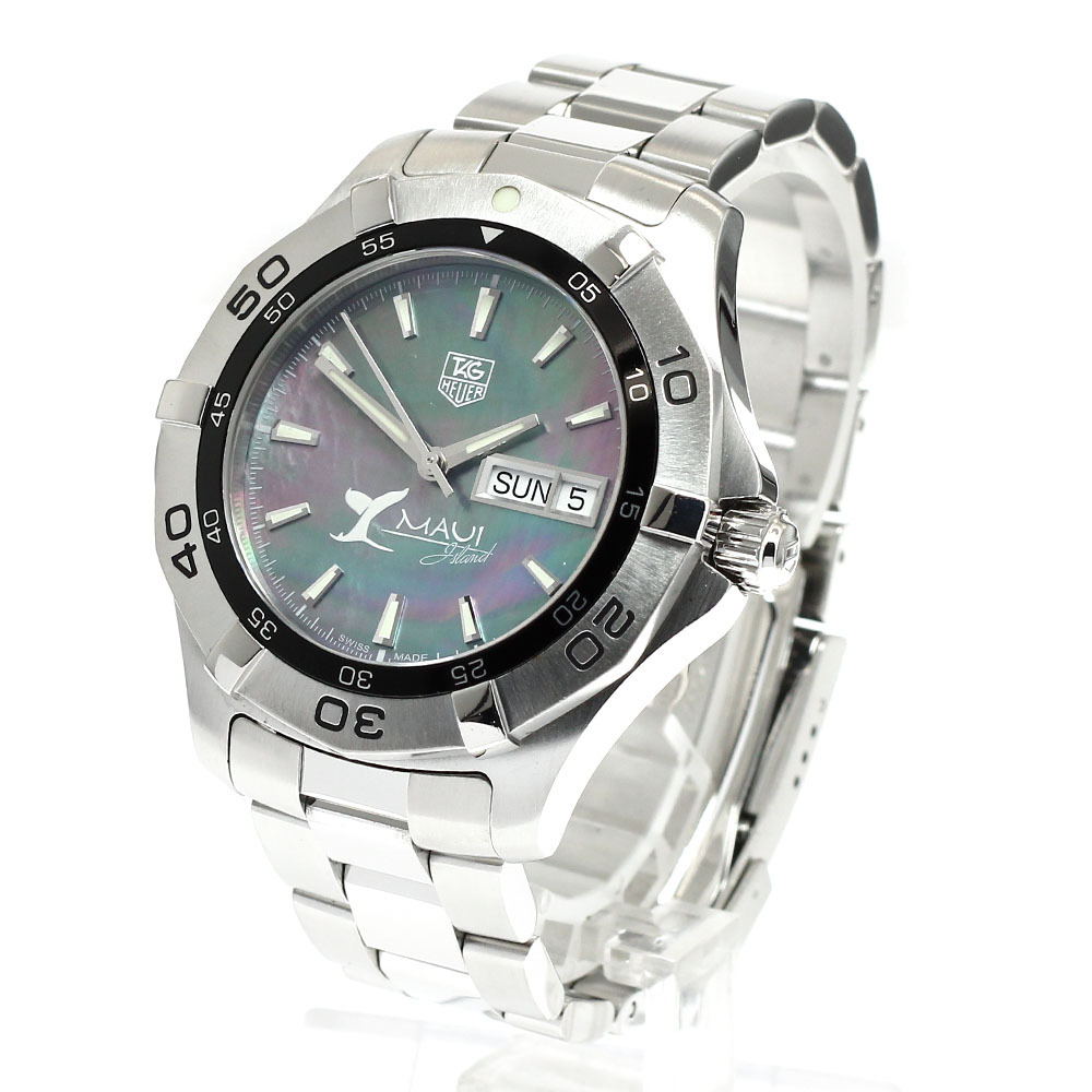 タグホイヤー TAG HEUER WAF2012 アクアレーサー マウイ デイデイト 自動巻き メンズ 良品 _918605_画像2