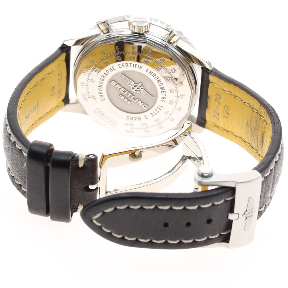 ブライトリング BREITLING AB0120 ナビタイマー01 クロノグラフ 自動巻き メンズ 箱付き_919502_画像4