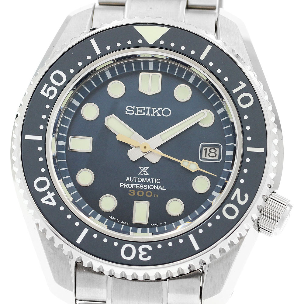 セイコー SEIKO SBDX025/8L35-00R0 プロスペックス マリーンマスター プロフェッショナル 自動巻き メンズ 良品 箱・保証書付き_921525_画像1