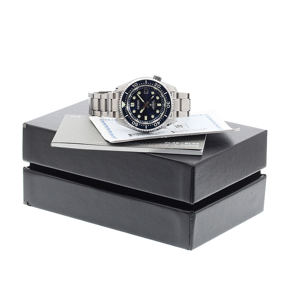 セイコー SEIKO SBDX025/8L35-00R0 プロスペックス マリーンマスター プロフェッショナル 自動巻き メンズ 良品 箱・保証書付き_921525_画像2