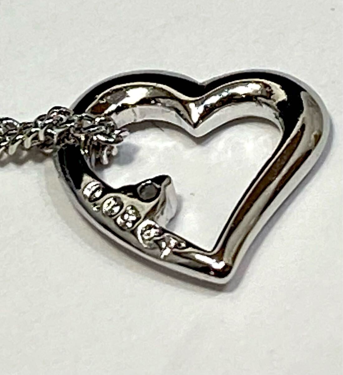 倉庫在庫処分！ 天然ダイヤモンド ペンダント ネックレス 新品未使用品 4月誕生石_画像6