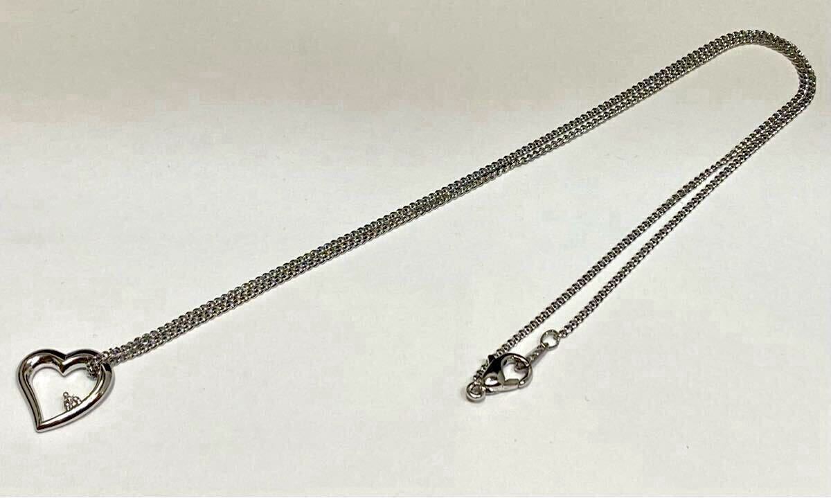 倉庫在庫処分！ 天然ダイヤモンド 4月誕生石 ペンダント ネックレス 新品未使用品 _画像5