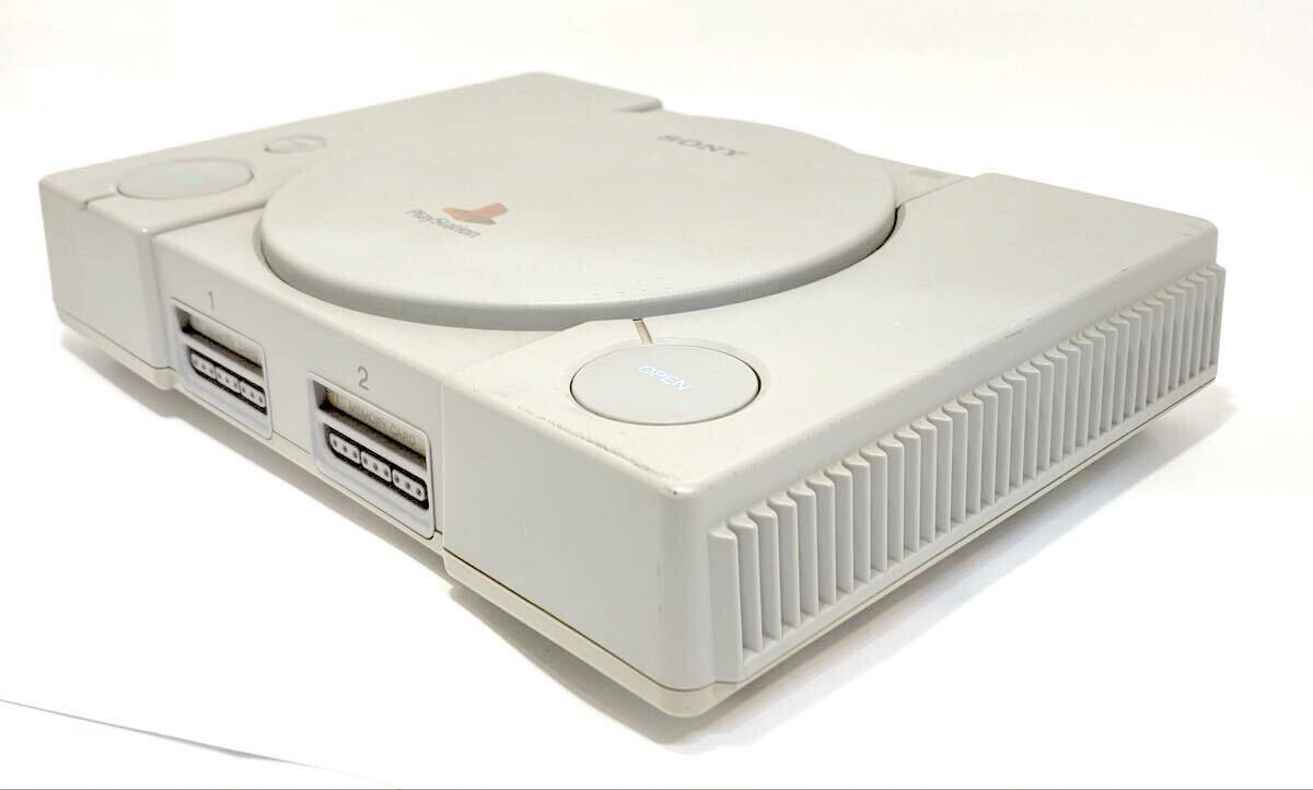 SONY PS1 SCPH-3000 プレイステーション コントローラー PlayStation 通電確認のみ ジャンク_画像2