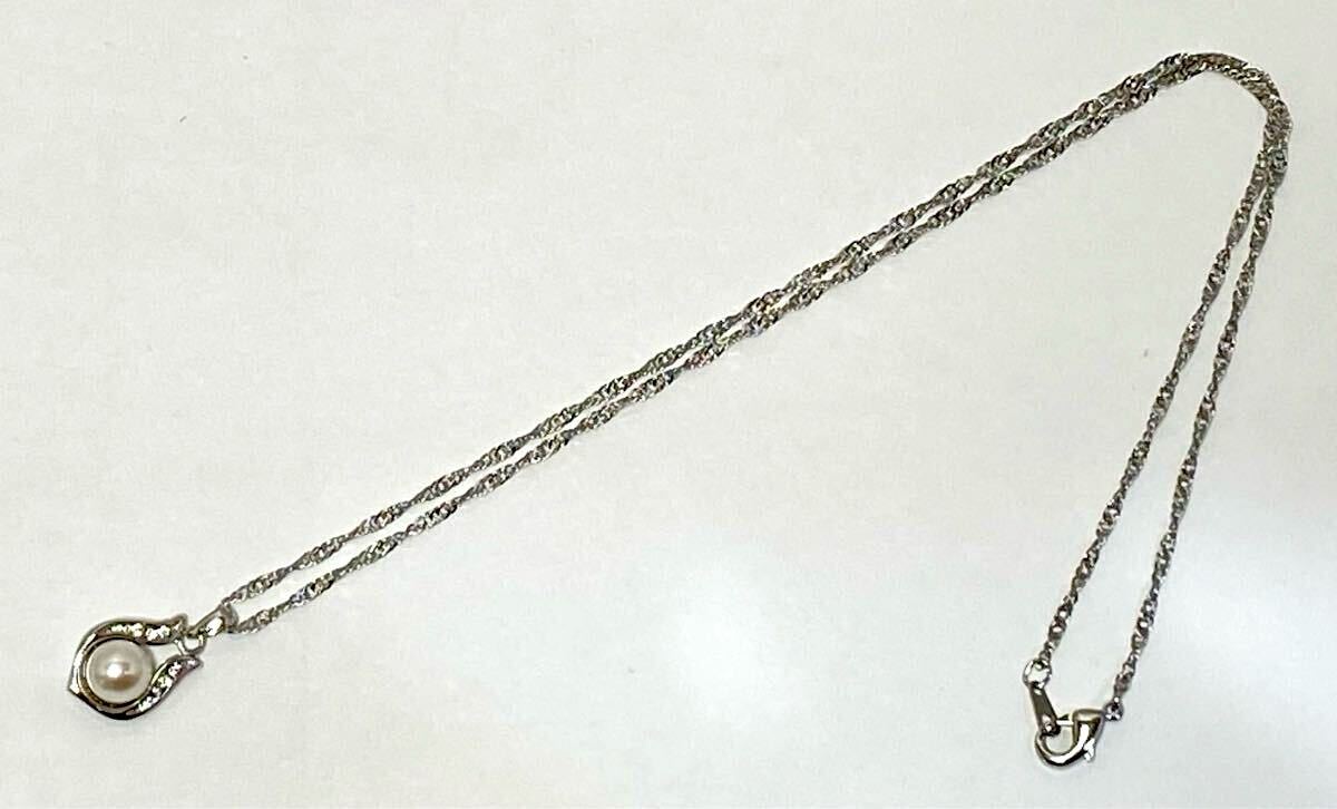 倉庫在庫処分！ 真珠 パール ペンダント ネックレス 馬蹄① ６月誕生石 新品未使用品_画像6